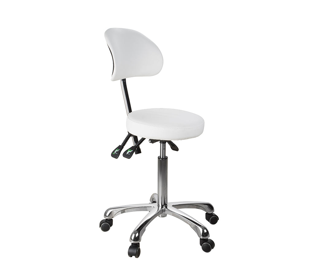 Silverfox 1025B Esthetician Stool