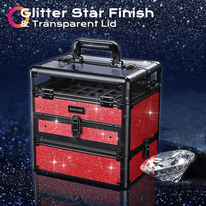 Red Star - Versatile, Lockable & Portable Technician Travel Case