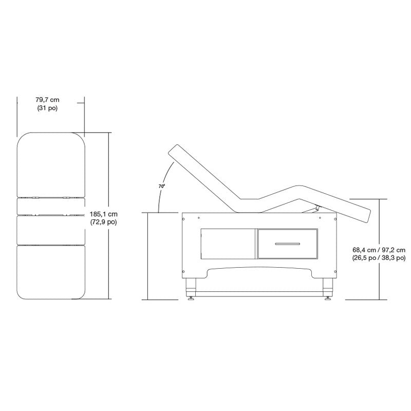 Silhouet-Tone Nevada Premium Table