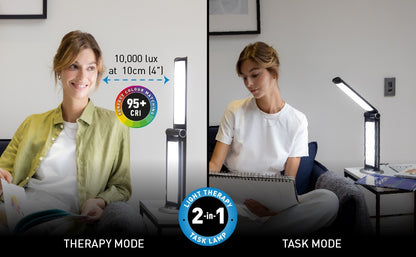 Daylight Co. TwoSun - S.A.D Therapy & Task Lamp