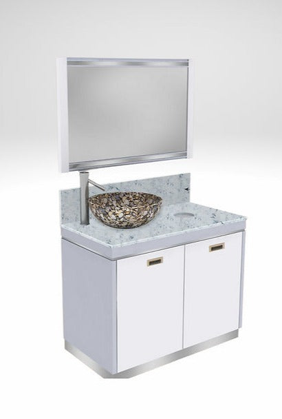 Cowboy Single Sink with Mirror