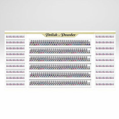 Marigold Polish & Powder Rack 68 inches