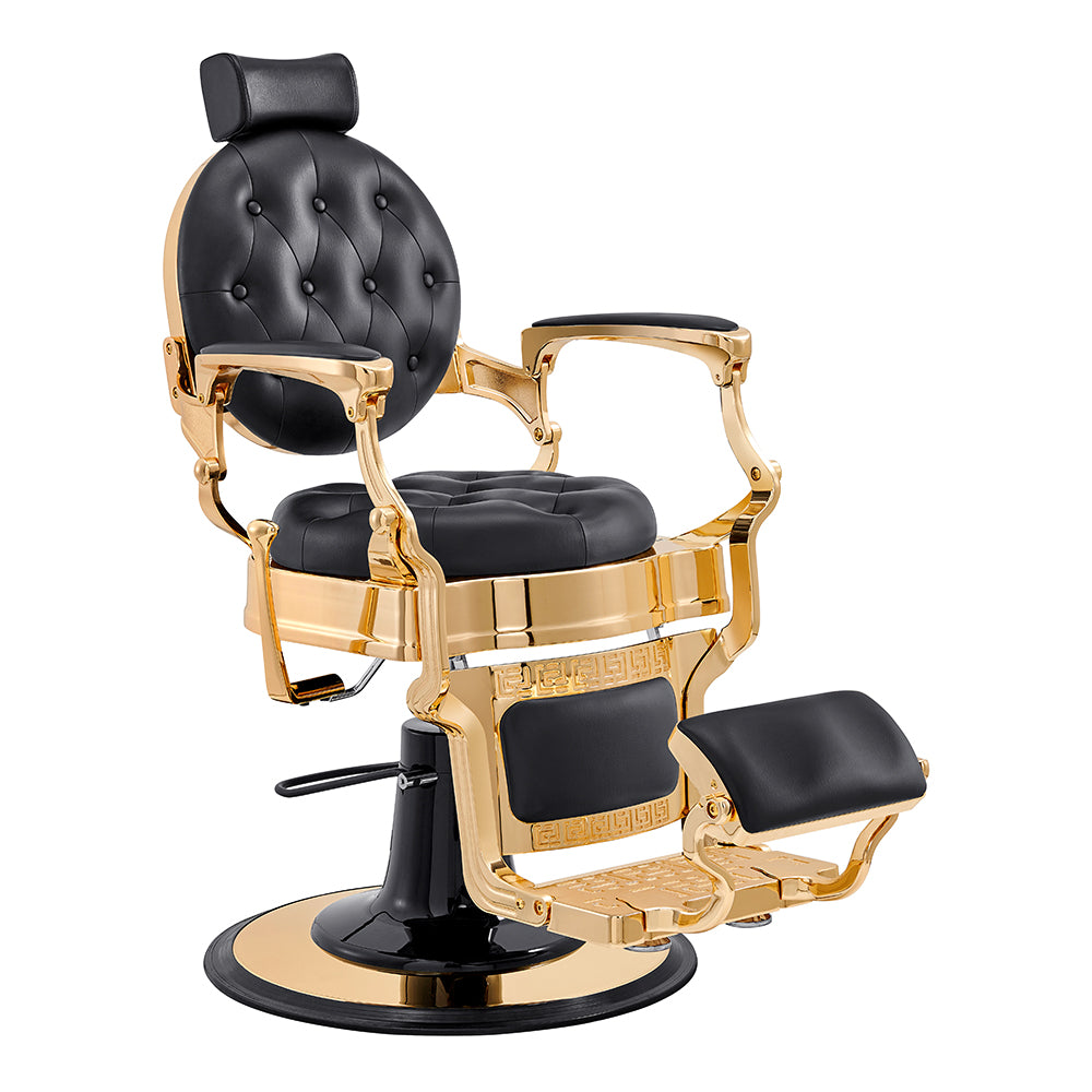 Princeton Barber Chair - Gold Frame