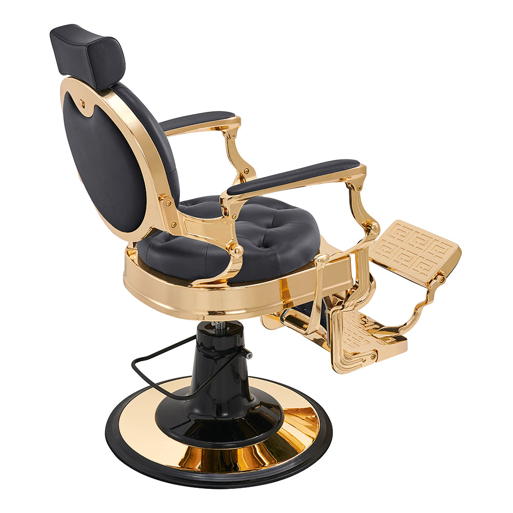 Princeton Barber Chair - Gold Frame