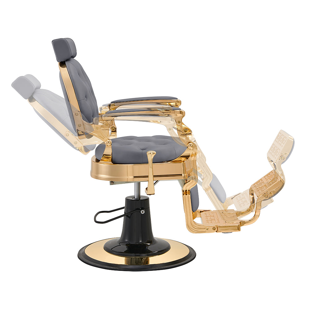 Princeton Barber Chair - Gold Frame