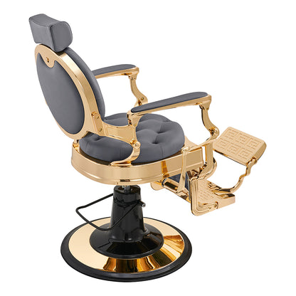 Princeton Barber Chair - Gold Frame