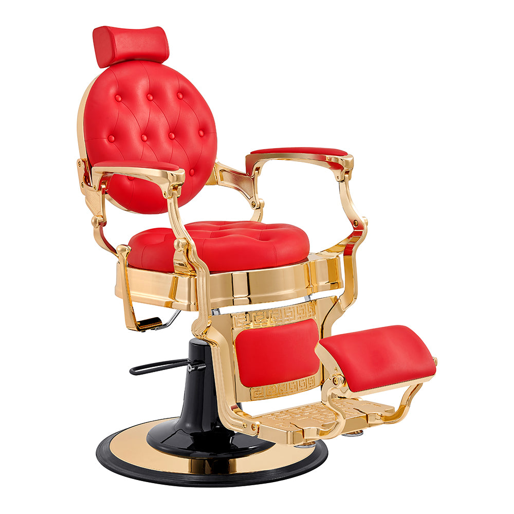 Princeton Barber Chair - Gold Frame