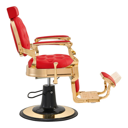 Princeton Barber Chair - Gold Frame