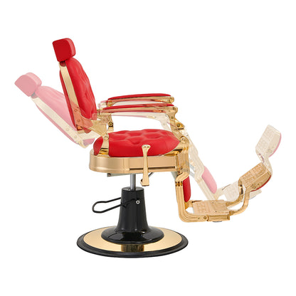 Princeton Barber Chair - Gold Frame