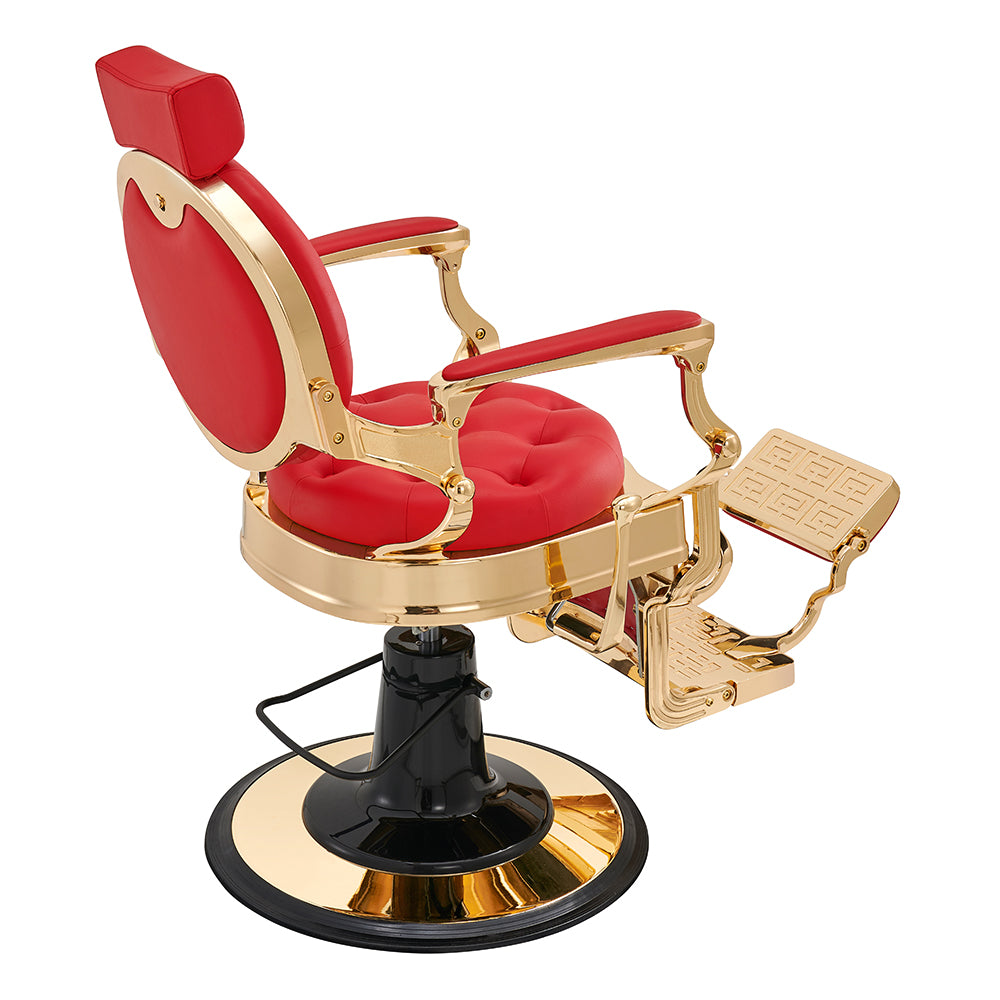 Princeton Barber Chair - Gold Frame