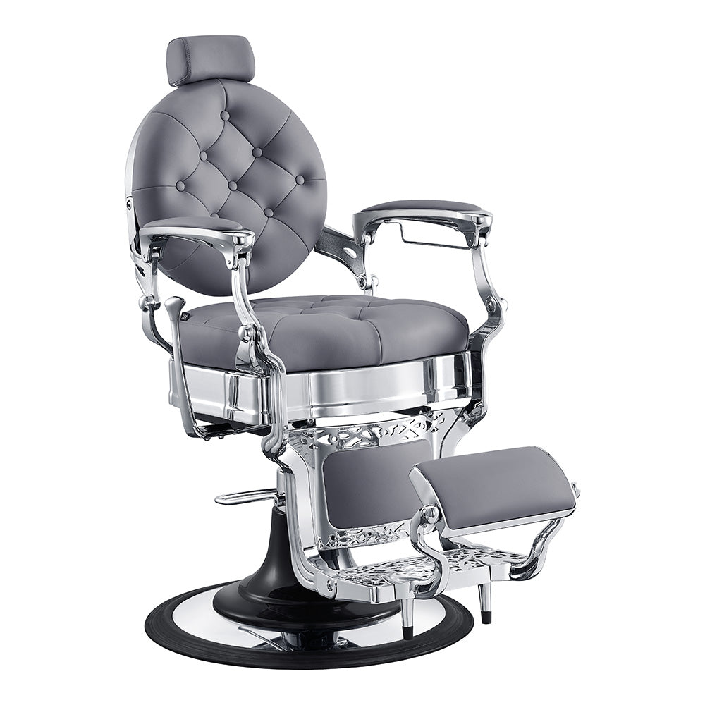 Vanquish Vintage Barber Chair - Chrome Frame