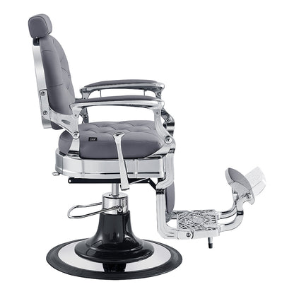 Vanquish Vintage Barber Chair - Chrome Frame