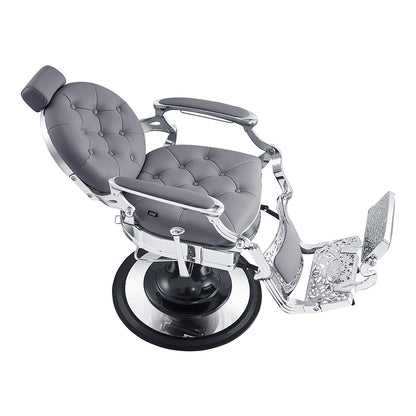 Vanquish Vintage Barber Chair - Chrome Frame