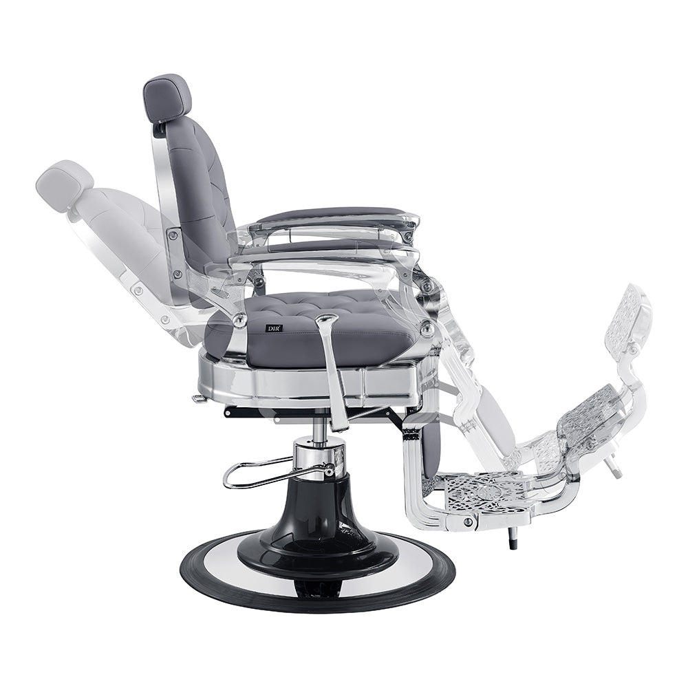 Vanquish Vintage Barber Chair - Chrome Frame