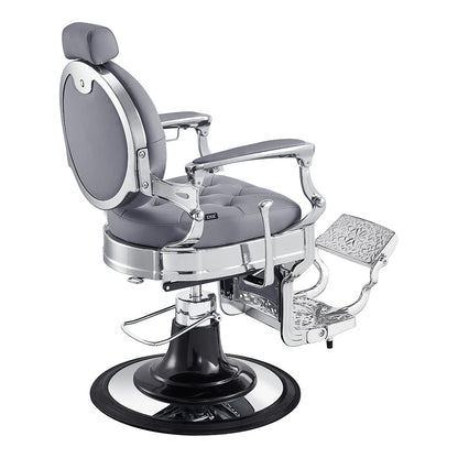 Vanquish Vintage Barber Chair - Chrome Frame