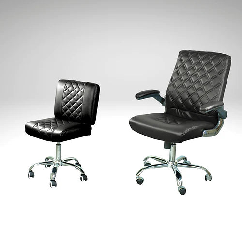 Daytona Customer & Technician Chair Combo - Black