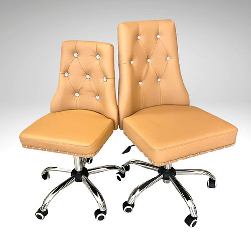 MABEL Customer & Technician Chair Combo - Cappuccino