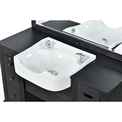 Insignia Barber / Shampoo Station with Sink