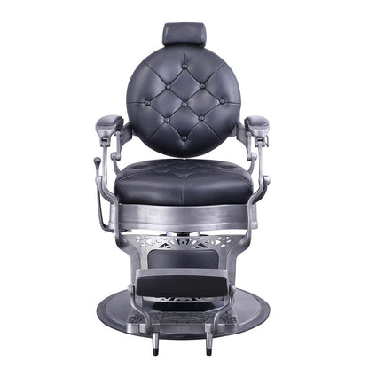 Vanquish Antique Barber Chair - Brushed Frame