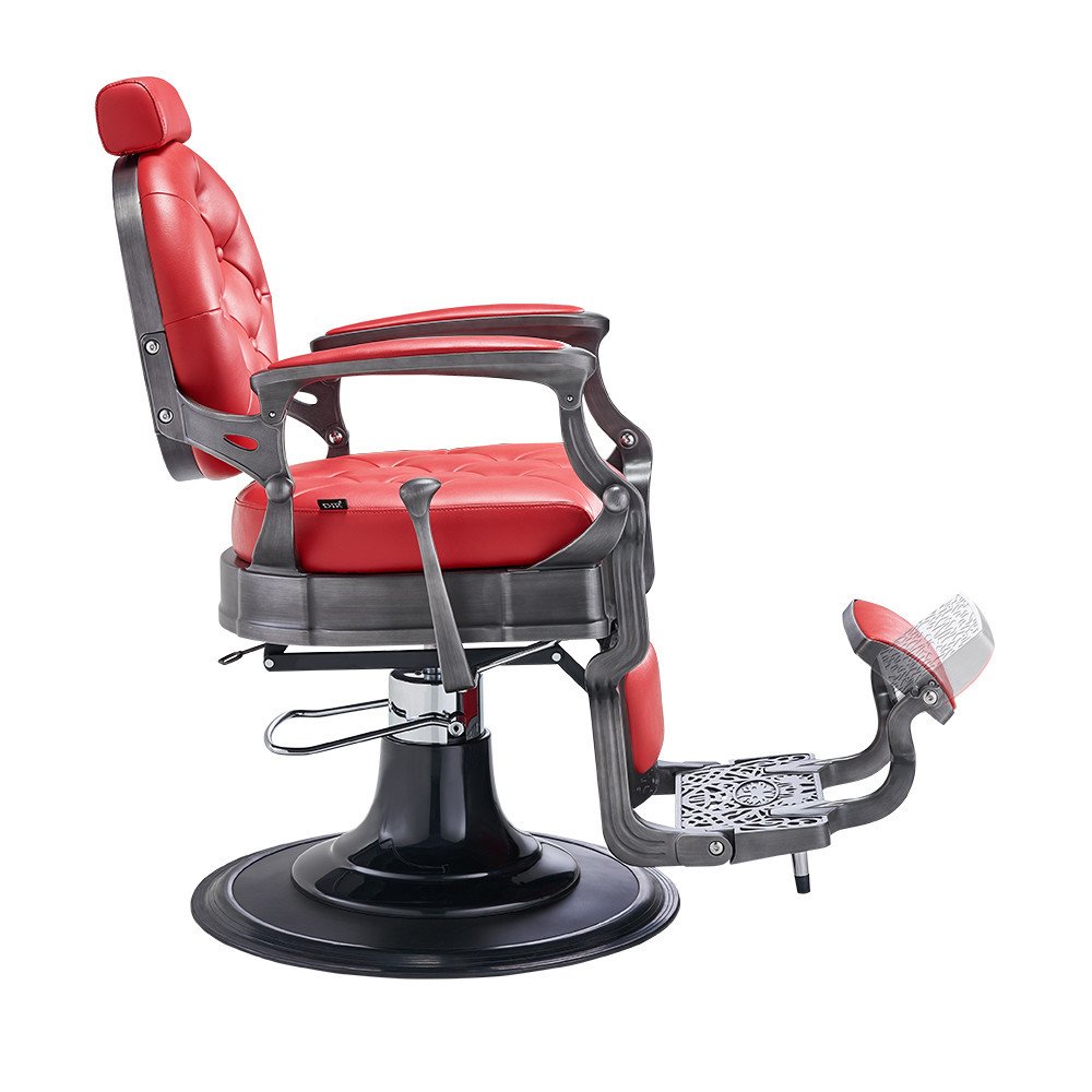 Vanquish Antique Barber Chair - Brushed Frame