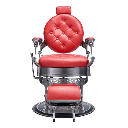 Vanquish Antique Barber Chair - Brushed Frame