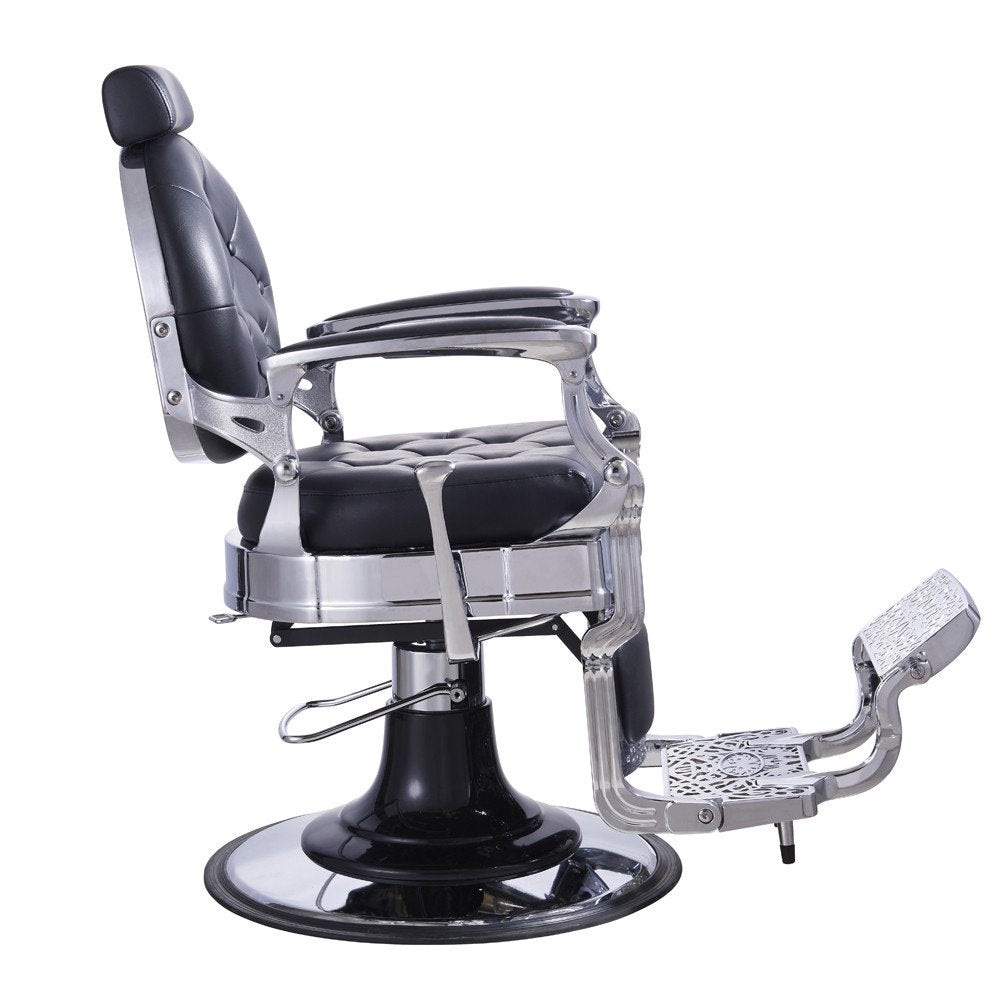 Vanquish Vintage Barber Chair - Chrome Frame