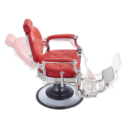 Vanquish Vintage Barber Chair - Chrome Frame